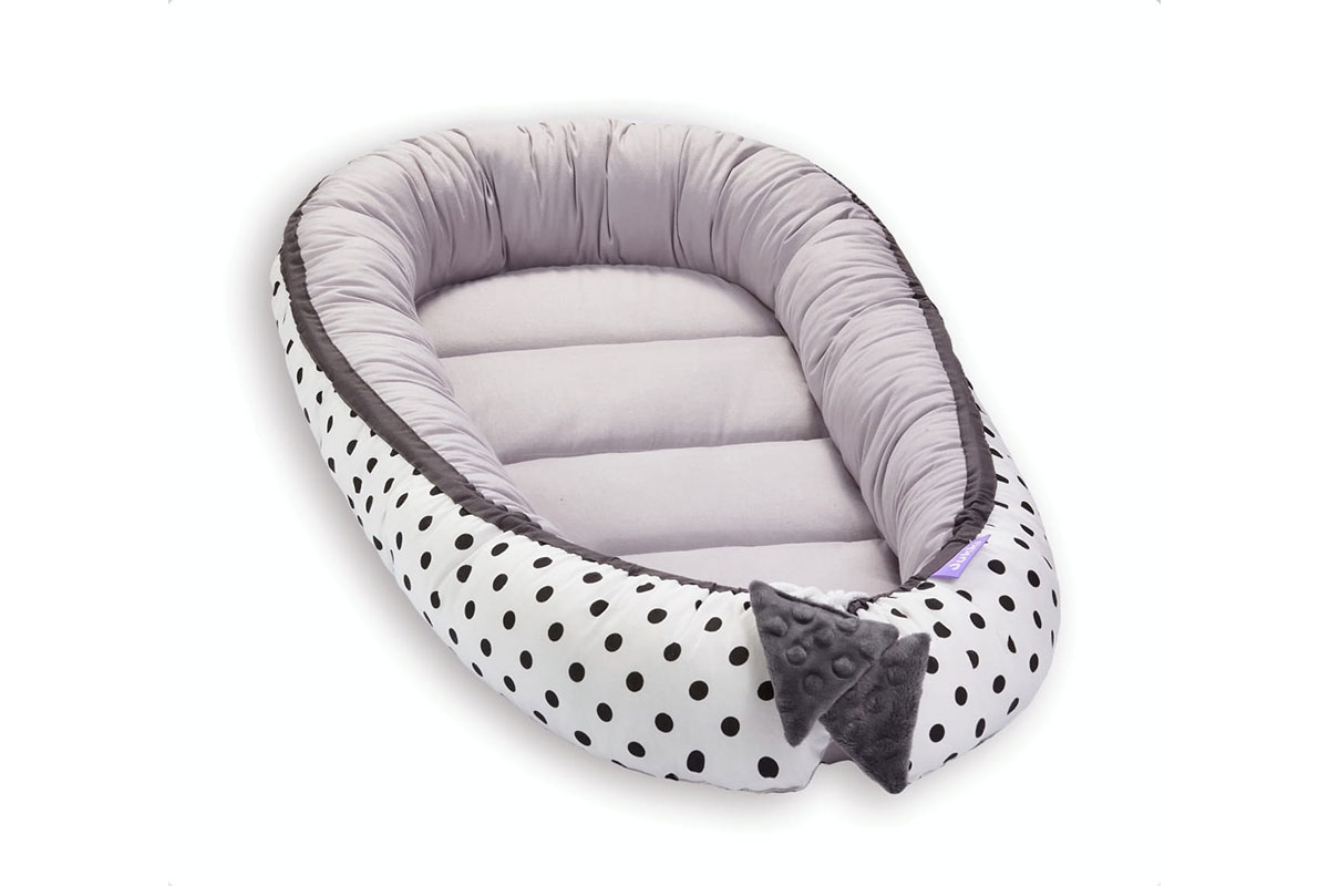 Vrefiki-folia-black-dots_2 Σετ Προίκας μωρού Black Dots - Prince Gift - Image 11