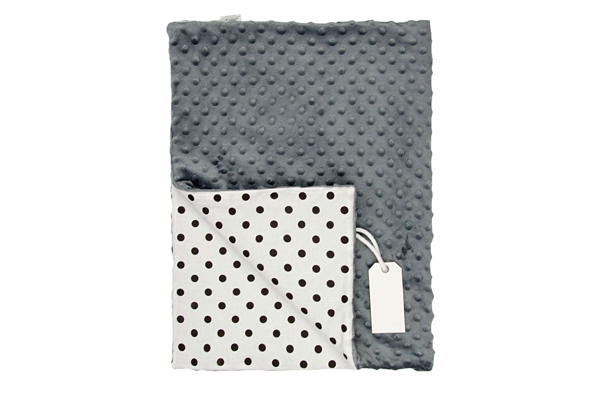 Vrefiki-kouvertoula-black-dots-babyllama Σετ Προίκας μωρού Black Dots - Prince Gift - Image 9