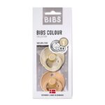 BIBS Colour Καουτσούκ Peach Sunset / Sunshine 0-6 μηνών 2τμχ