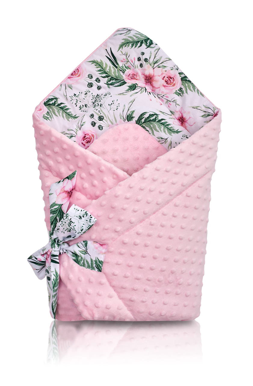 ypnosakos-floral-Pink Σετ Προίκας μωρού Pink Floral - Princess Gift - Image 3