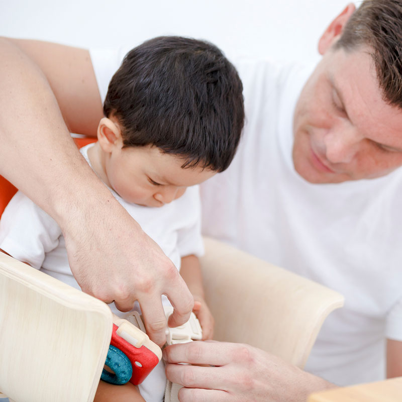 8705-5633 Καρεκλάκι φαγητού - πορτοκαλί - Image 3