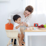 Καρεκλάκι φαγητού - πορτοκαλί - Image 4