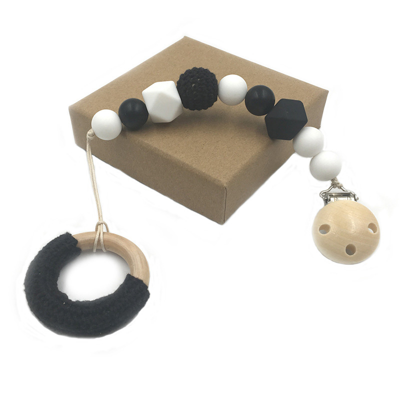 CLIP-KH148-Black-babyllama Σετ Προίκας μωρού Black Dots - Prince Gift - Image 3