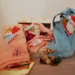 Bamboo Μουσελίνα Santa Claus hohoho  (120x120cm) - Image 3