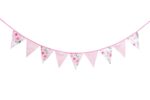 Γιρλάντα με σημαιάκια Pink Floral - Image 2