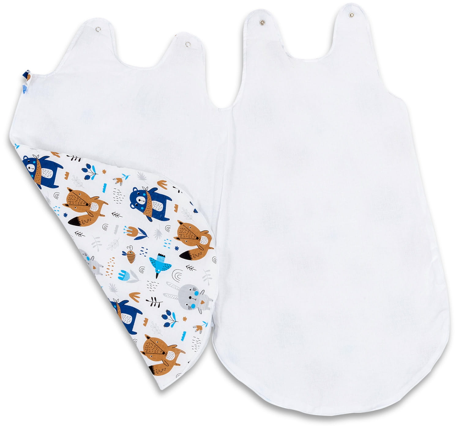 Ypnosakos-Blue-Bear-2-babyllama Υπνόσακος ζεστός Blue Bear - Image 2