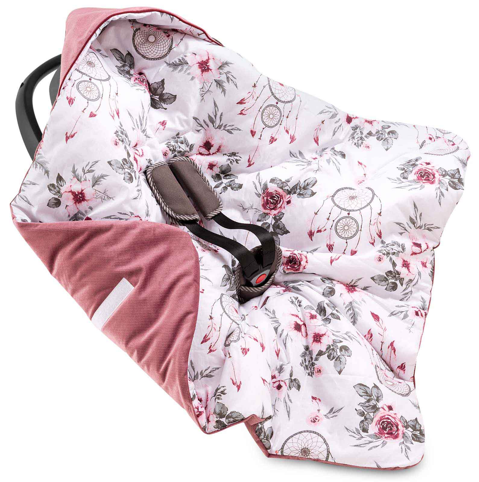 kouverta-autokinitou---Dream-Velvet---2-Babyllama Κουβέρτα καθίσματος αυτοκινήτου Dream Velvet - Image 2