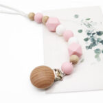 Κλιπ Πιπίλας premium Baby Pink 0μ+