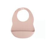 Σετ Φαγητού Σαλιάρα+Μπολ+Κουταλάκι Dusty Pink - Image 2