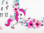 Milestone blanket Unicorn - Image 2