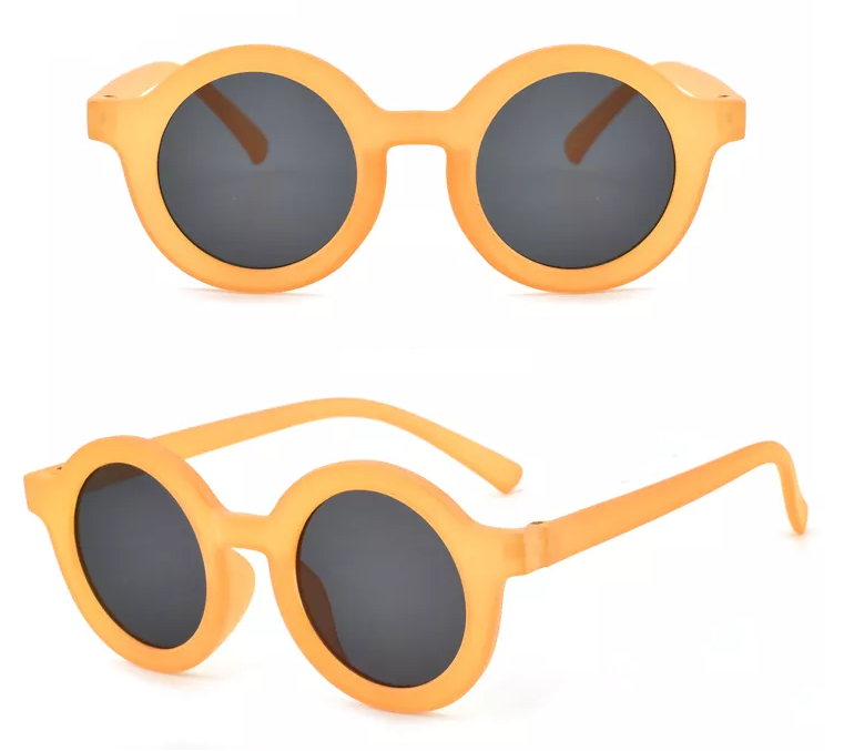 Orange Παιδικά γυαλιά ηλίου BabyLlama Orange 2-5 ετών - Image 1