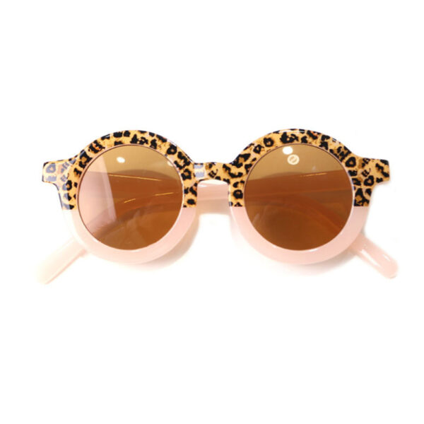 Παιδικά γυαλιά ηλίου BabyLlama Leopard / Baby Pink 2-5 ετών