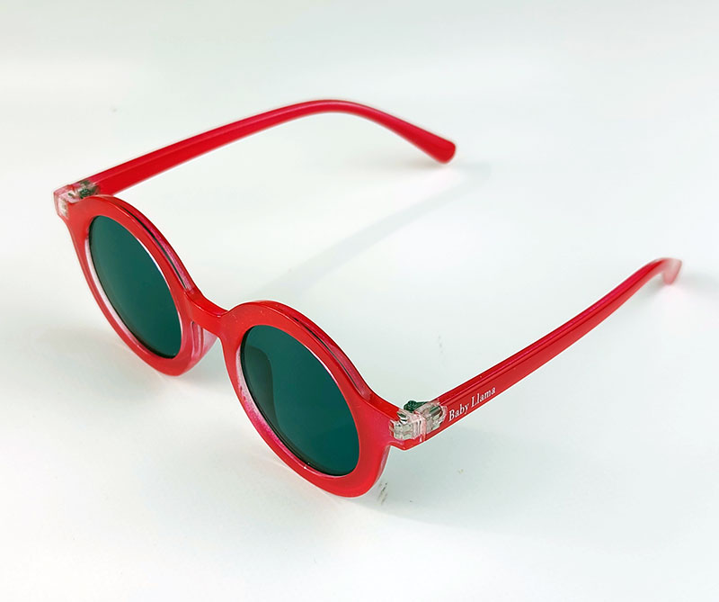 Paidika-gialia-Babyllama-Red-2 Παιδικά γυαλιά ηλίου Babyllama Red 2-5 ετών - Image 2
