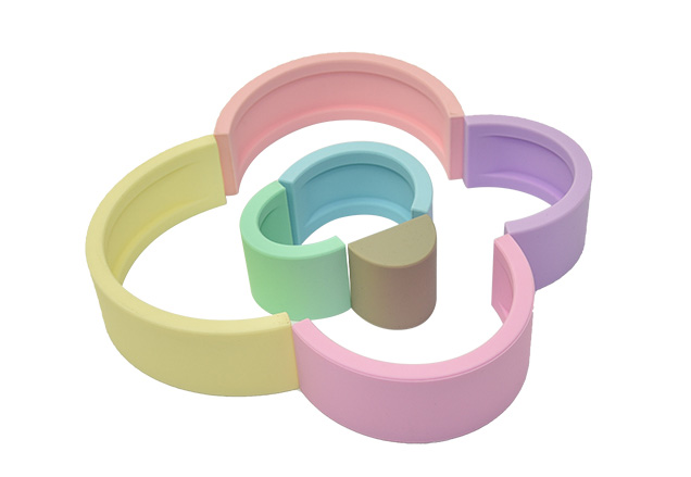 Rainbow-stoivaksis-silikonis--pastel-babyllama5 Τρισδιάστατο Ουράνιο τόξο σιλικόνης - Image 3