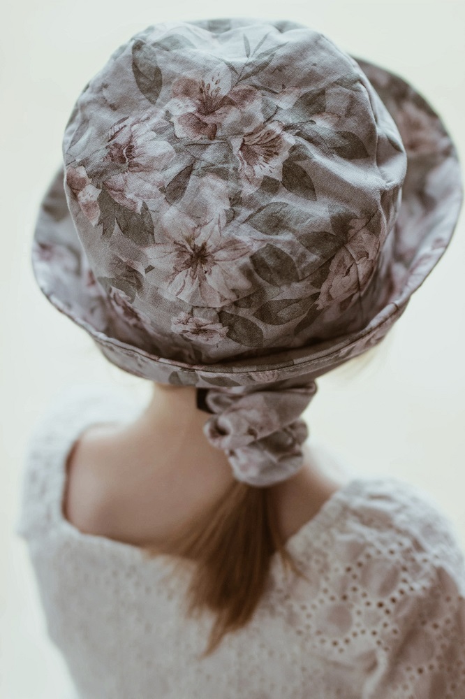 Processed with VSCO with a4 preset Παιδικό καπέλο Vintage Floral - Image 5