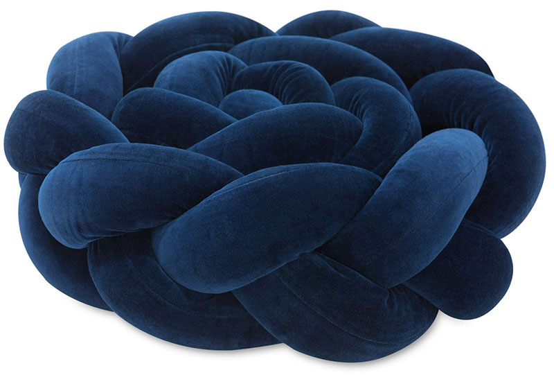 Plexouda-tripli-2m-NAVY-Babyllama_3 Πάντα πλεξούδα τριπλή χειροποίητη Velvet 200x18εκ Navy - Image 5