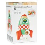 Ξύλινο παζλ Πύραυλος EcoToys - Image 5