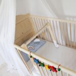 Ξύλινο βρεφικό γυμναστήριο + παιχνίδια - Image 5