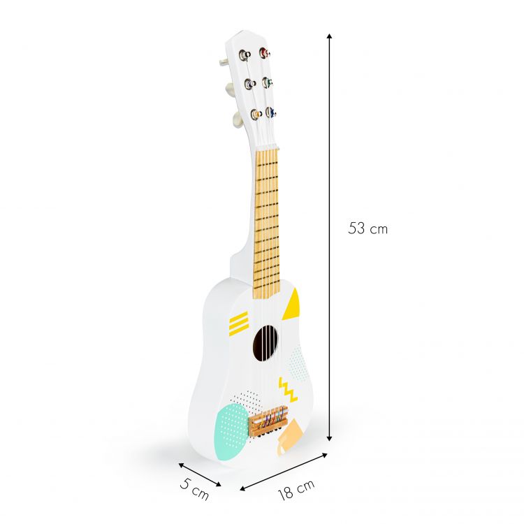 paidiki kithara ecotoys 5 Ξύλινη Κιθάρα 6 χορδών Ecotoys - Image 4