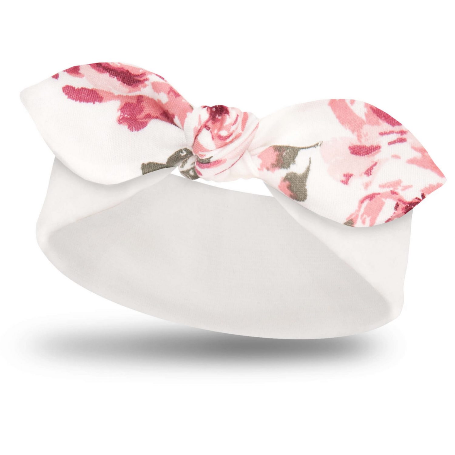 vrefiki kordela babyllama lefko floral Βρεφική κορδέλα Λευκό floral - Image 1