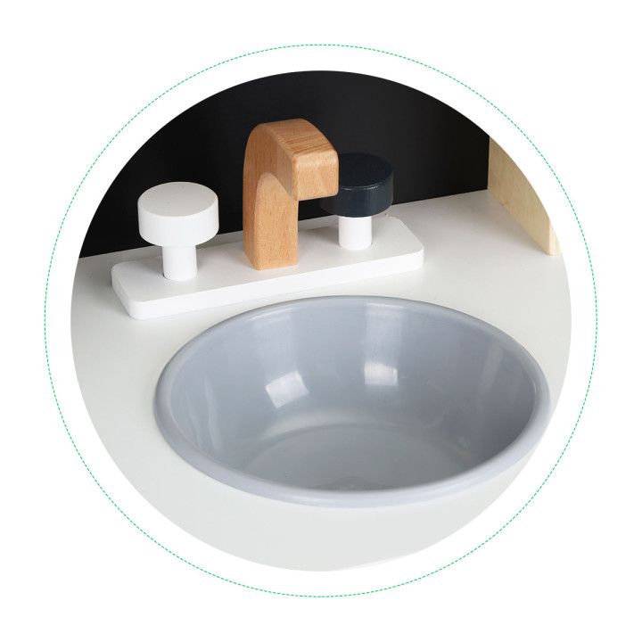 ksilini kouzina me ixitika efe6 Ξύλινη κουζίνα με ηχητικά εφέ Ecotoys - Image 6