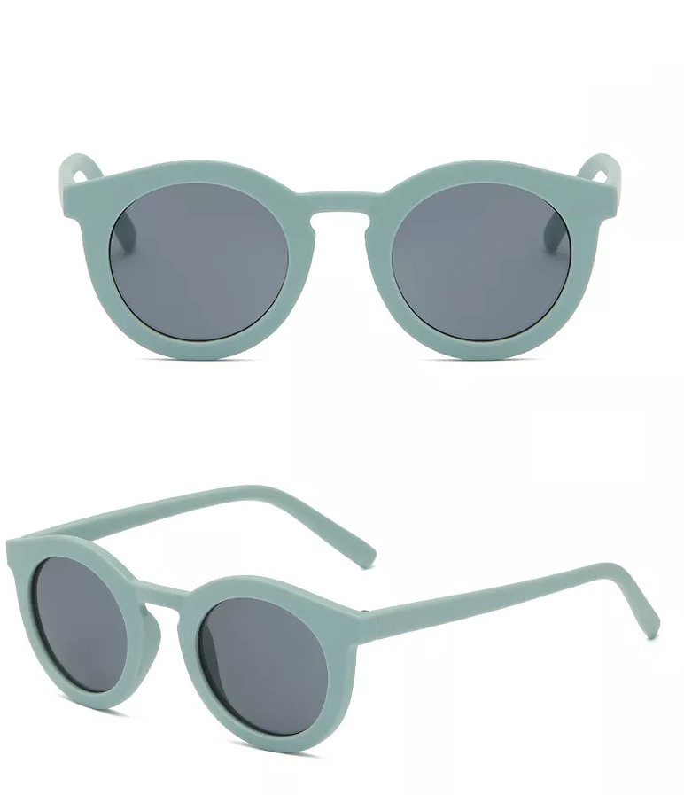 Dusty blue adult Γυαλιά ηλίου ενηλίκων 9-16 ετών BabyLlama Dusty Blue - Image 1