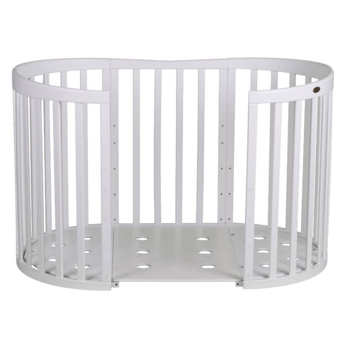 kounia 7 se 1 xwris rodakia xwris kagkelo Κούνια 7 σε 1 λευκή με δώρο στρώμα 124x73 cm - Image 4