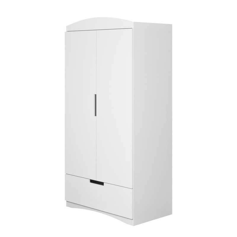 classic1 Ντουλάπα Classic Λευκή 183.5 x 90 x 52 εκατοστά - Image 2