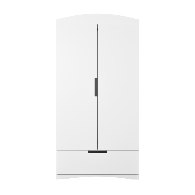 classic7 Ντουλάπα Classic Λευκή 183.5 x 90 x 52 εκατοστά - Image 1