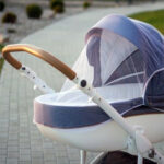 Κουνουπιέρα Καροτσιού με Λάστιχο Λευκή 95x60x20 - Image 3