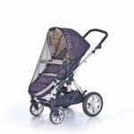 Κουνουπιέρα Καροτσιού με Λάστιχο Μαύρη 95x60x20 - Image 4