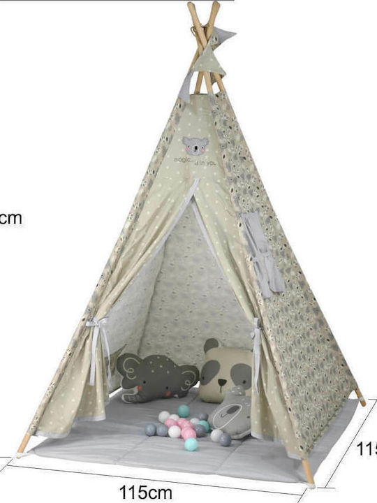 panda5 Παιδική Σκηνή Panda Με 20 Μπάλες - Image 5