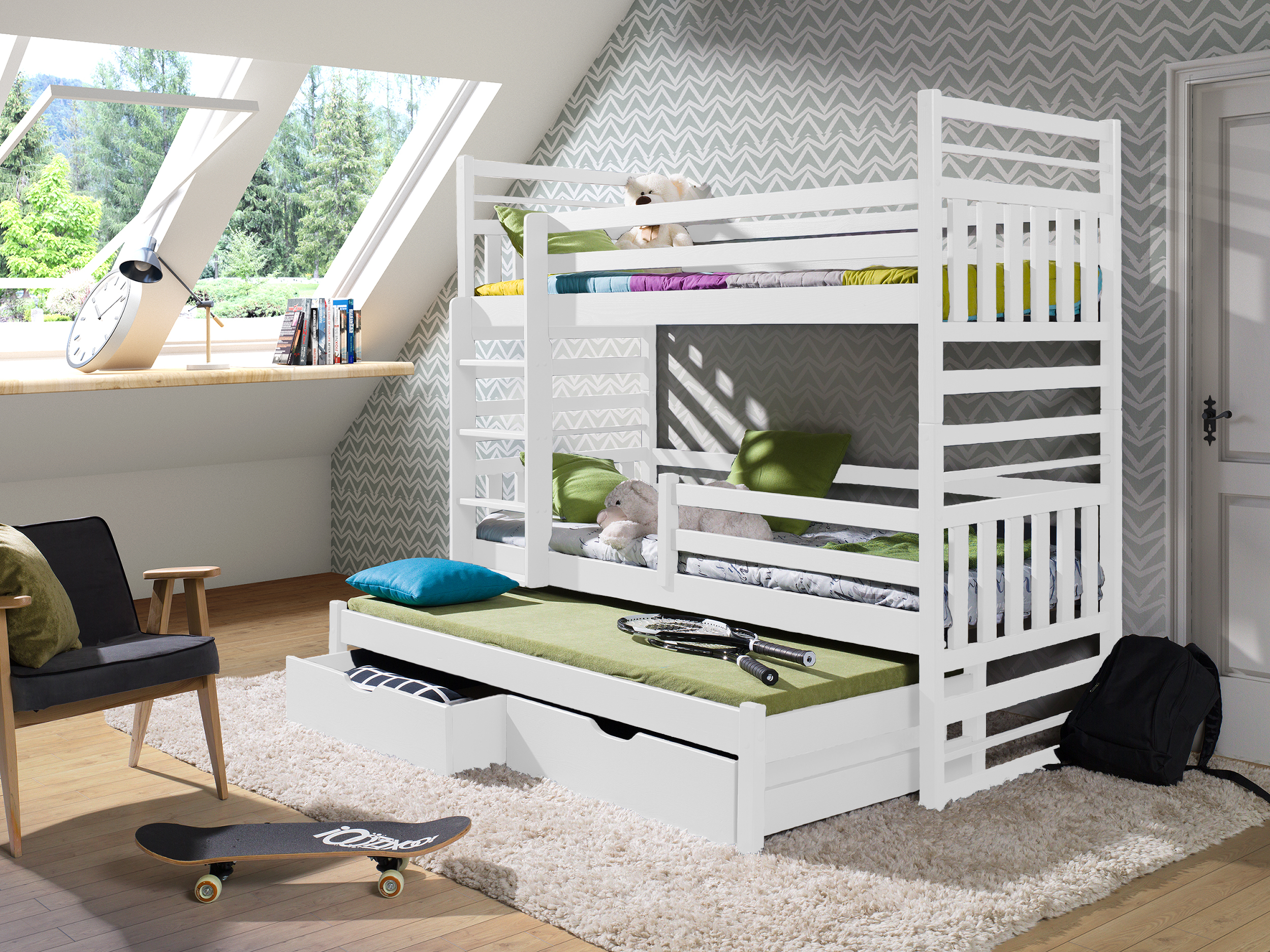 HIPOLIT-lefki-kouketa-gia-3-atoma-180x80 HIPOLIT Κουκέτα ΜΑΣΙΦ για 3 Άτομα - Image 1