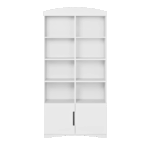 Βιβλιοθήκη Classic Λευκή 180,5x90x36 εκ.