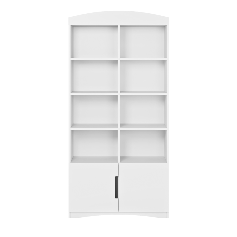 cl1 Βιβλιοθήκη Classic Λευκή 180,5x90x36 εκ. - Image 1