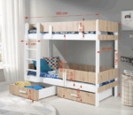 Ettore κουκέτα για 2 παιδιά - Image 2