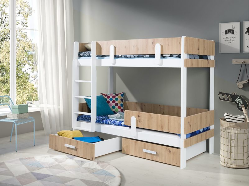 ettore-lefko-fysiko-ksylo1 Ettore κουκέτα για 2 παιδιά - Image 1