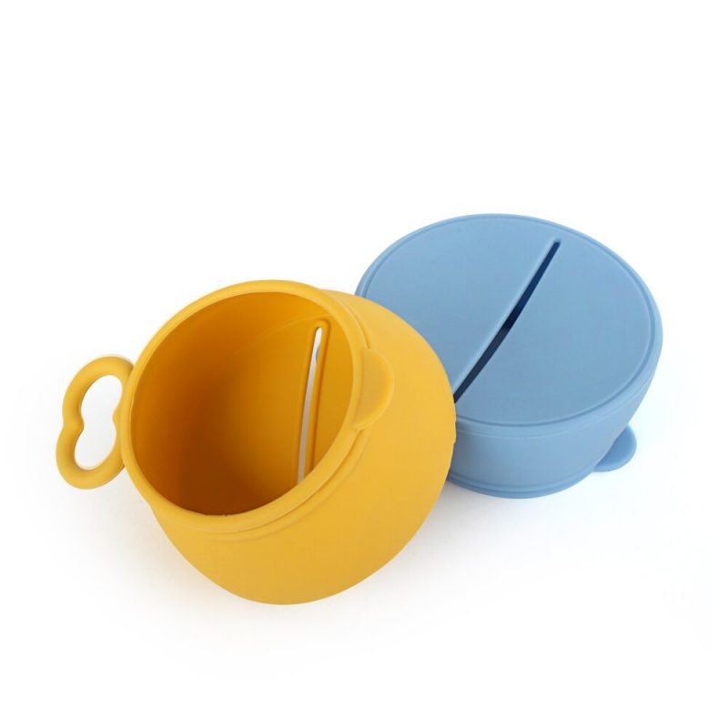 Snack cup inside Snack Cup Σιλικόνης Σκούρο Μπλε - Image 3