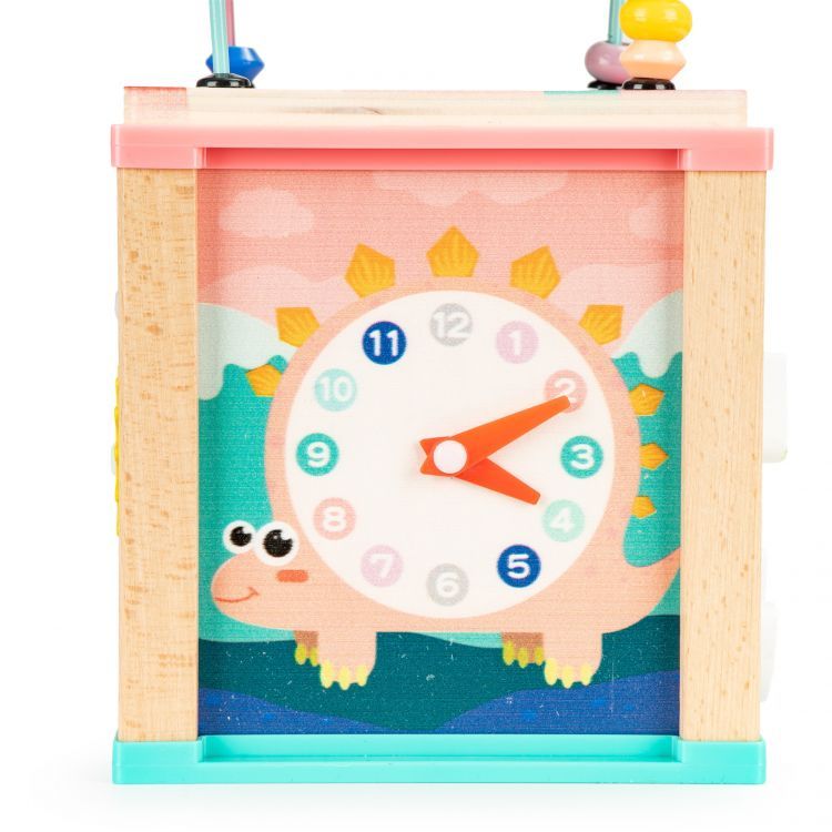 xylinos-ekpaideftikos-kyvos5 Ξύλινος Εκπαιδευτικός Κύβος με Μπλοκ Ecotoys - Image 6