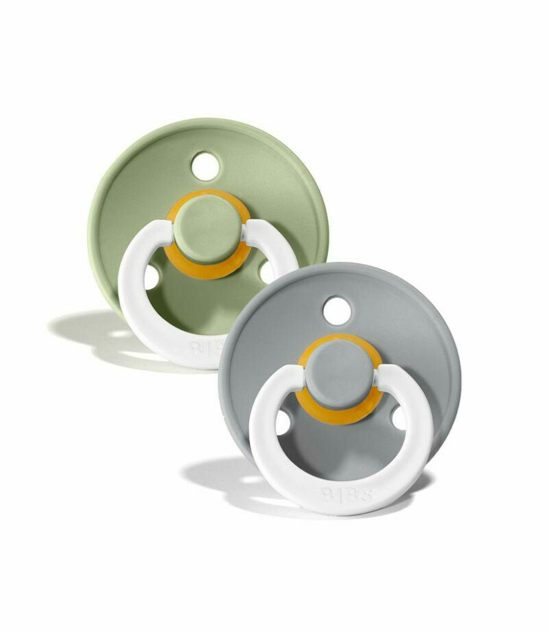 bibs-sage-cloud-night BIBS Colour Καουτσούκ Sage / Cloud Night 6-18 μηνών 2τμχ - Image 1
