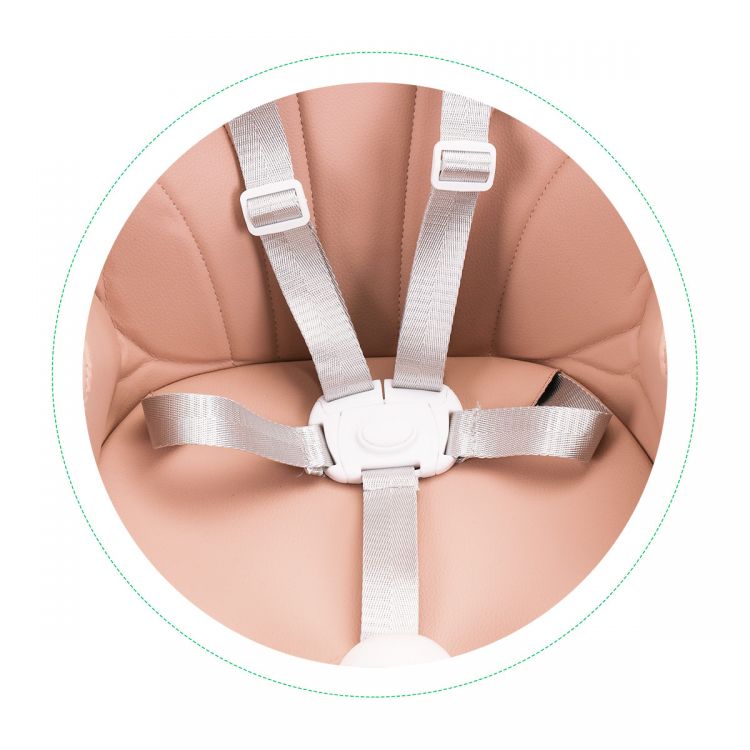 kareklaki-fagitou-pink4 Καρεκλάκι Φαγητού 2 σε 1 Pink - Image 5