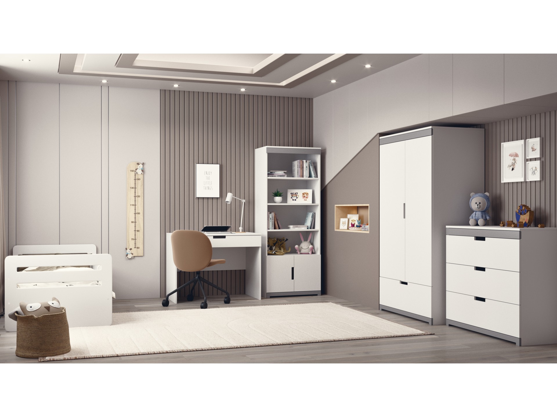 paidiko-grafeio-tomi-babyllama-4 Παιδικό γραφείο Tomi White - Image 4