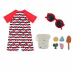 Παιδικό ολόσωμο μαγιό Happy crabs - Image 5