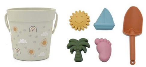 Κουβαδάκι Sunshine Σετ κουβαδάκι σιλικόνης Sunshine BabyLlama - Image 1