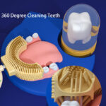 Παιδική οδοντόβουρτσα σε σχήμα U Cupcake Pink - Image 4