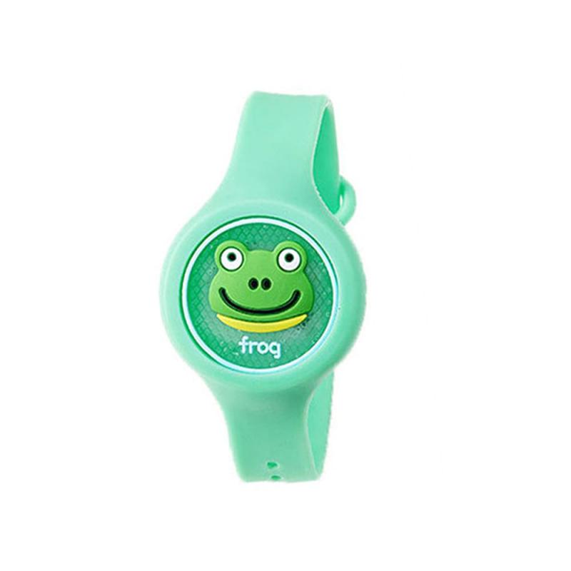 Cartoon-Mosquito-Repellent-Bracelet-Outdoor-Waterproof-Watch-Children-Summer-Insect-Repellent-Lightweight-Wrist-Band-Bracelet (6) Αντικουνουπικό βραχιόλι με φωτάκι Μπλε / Πράσινο - Image 2