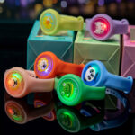 Αντικουνουπικό βραχιόλι με φωτάκι Ροζ / Μωβ - Image 7