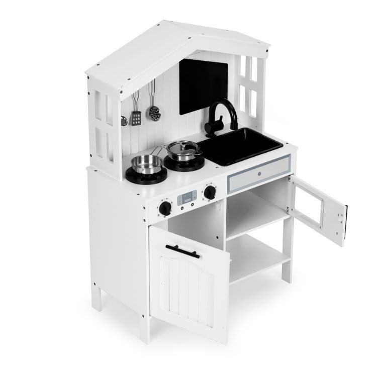 Kouzina spitaki 3 Παιδική Ξύλινη κουζίνα Σπιτάκι - Image 3