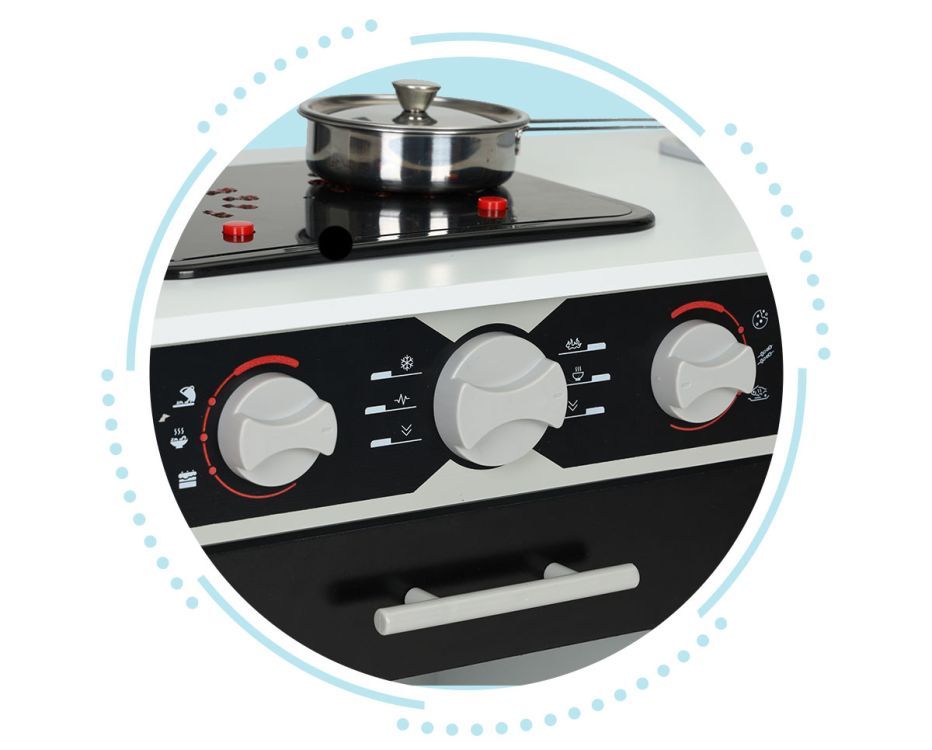 Koyzina pomola Ξύλινη κουζίνα με ηχητικά εφέ και αξεσουάρ - Image 5