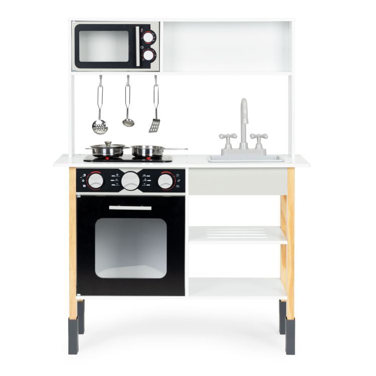 Xilini kouzina me aksesouar Ξύλινη κουζίνα με ηχητικά εφέ και αξεσουάρ - Image 7